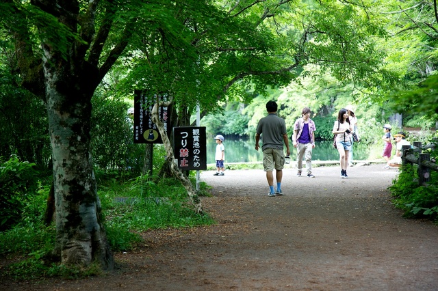 雲場池の入り口