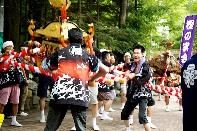 旧軽井沢夏祭り03