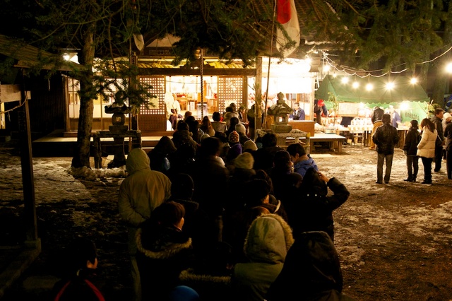 諏訪神社二年参り