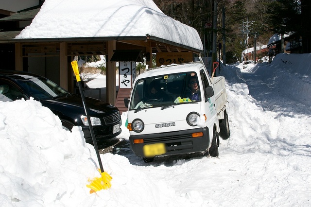 軽井沢、大雪から４日目01