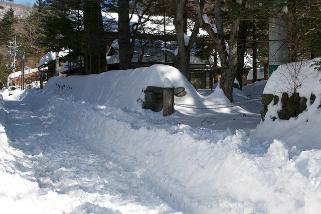 軽井沢、大雪から４日目02