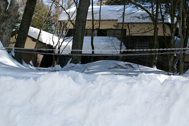 軽井沢、大雪から４日目03