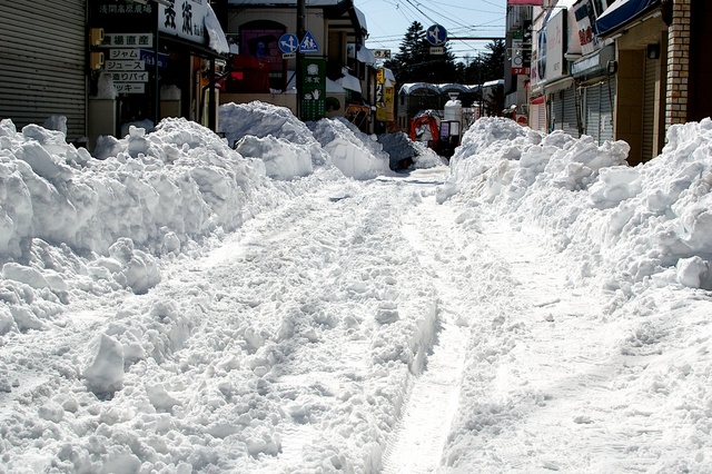 軽井沢、大雪から４日目06