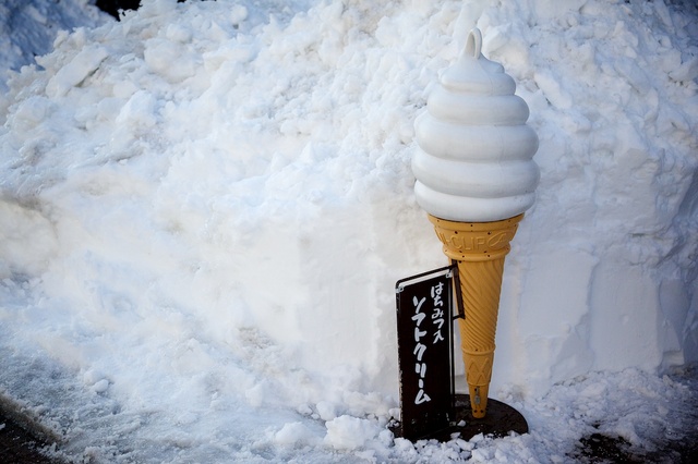 雪の街、軽井沢04