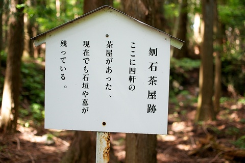 軽井沢宿から坂本宿まで中山道80