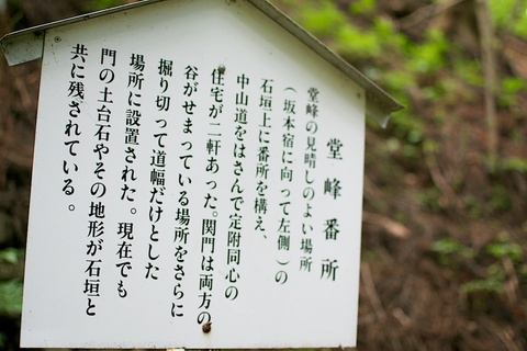 軽井沢宿から坂本宿まで中山道91