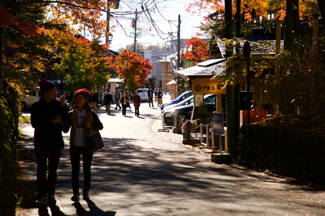 軽井沢　紅葉