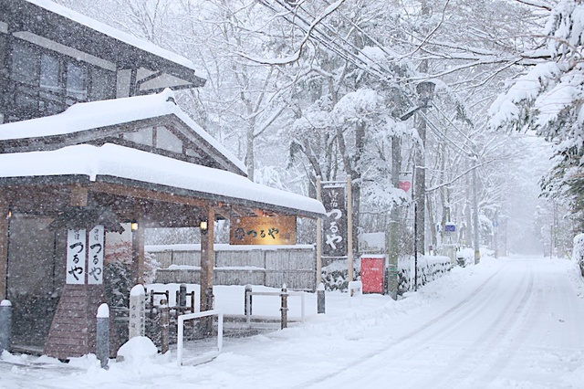 軽井沢の雪01